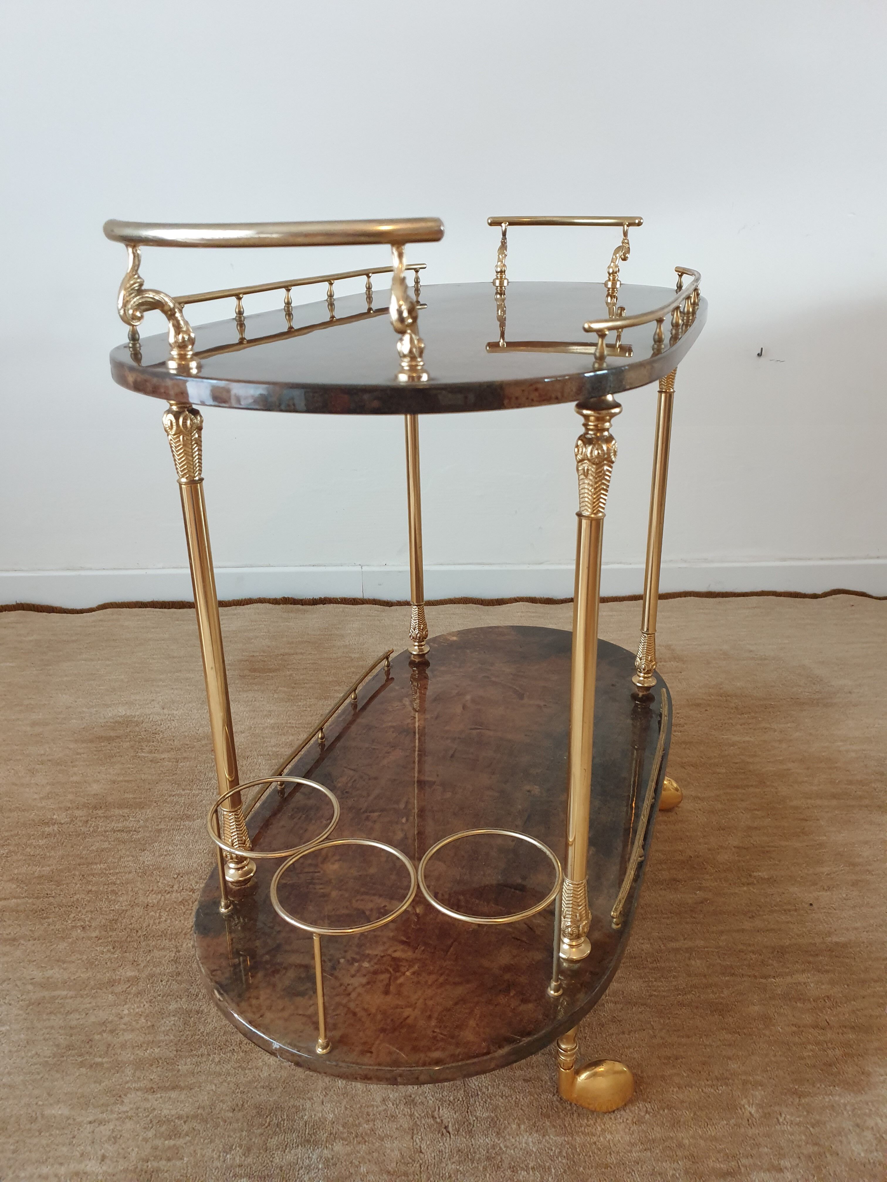 Serving trolley Aldo Tura