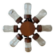 Vintage 70s spice rack