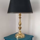 Brass table lamp
