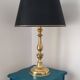 Brass table lamp