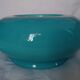 Art Deco Ceiling Lamp Turquoise Opaline Glass