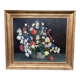 Rudi de Vos. Still life with flowers.