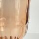 Vintage amber-pink glass pitcher 1 liter