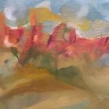 Abstract composition 20th century signed Censier