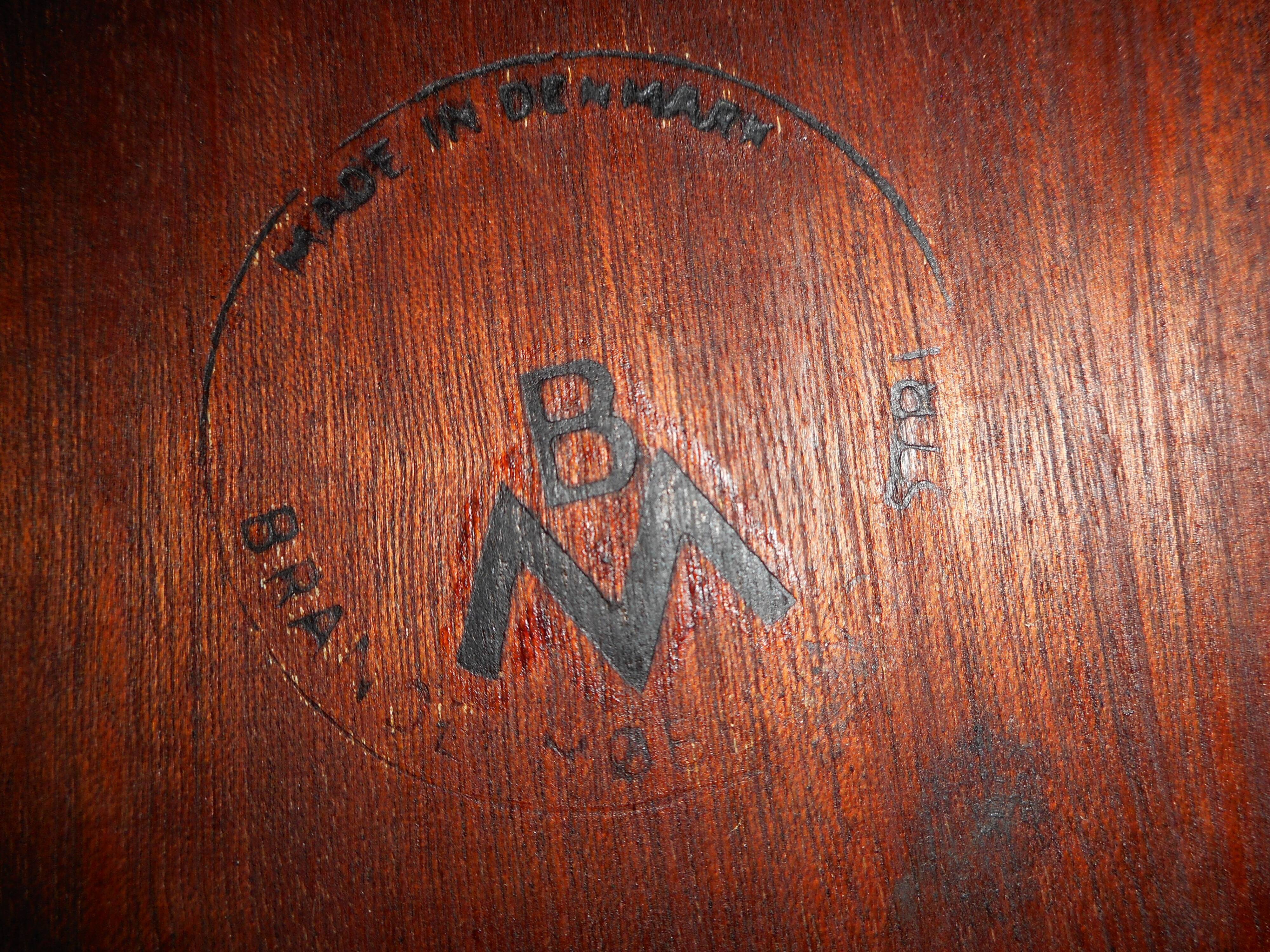 Round dining table in teak, Henry Rosengren Hansen