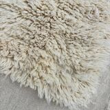Modern Berber Beni Ouarain wool rug