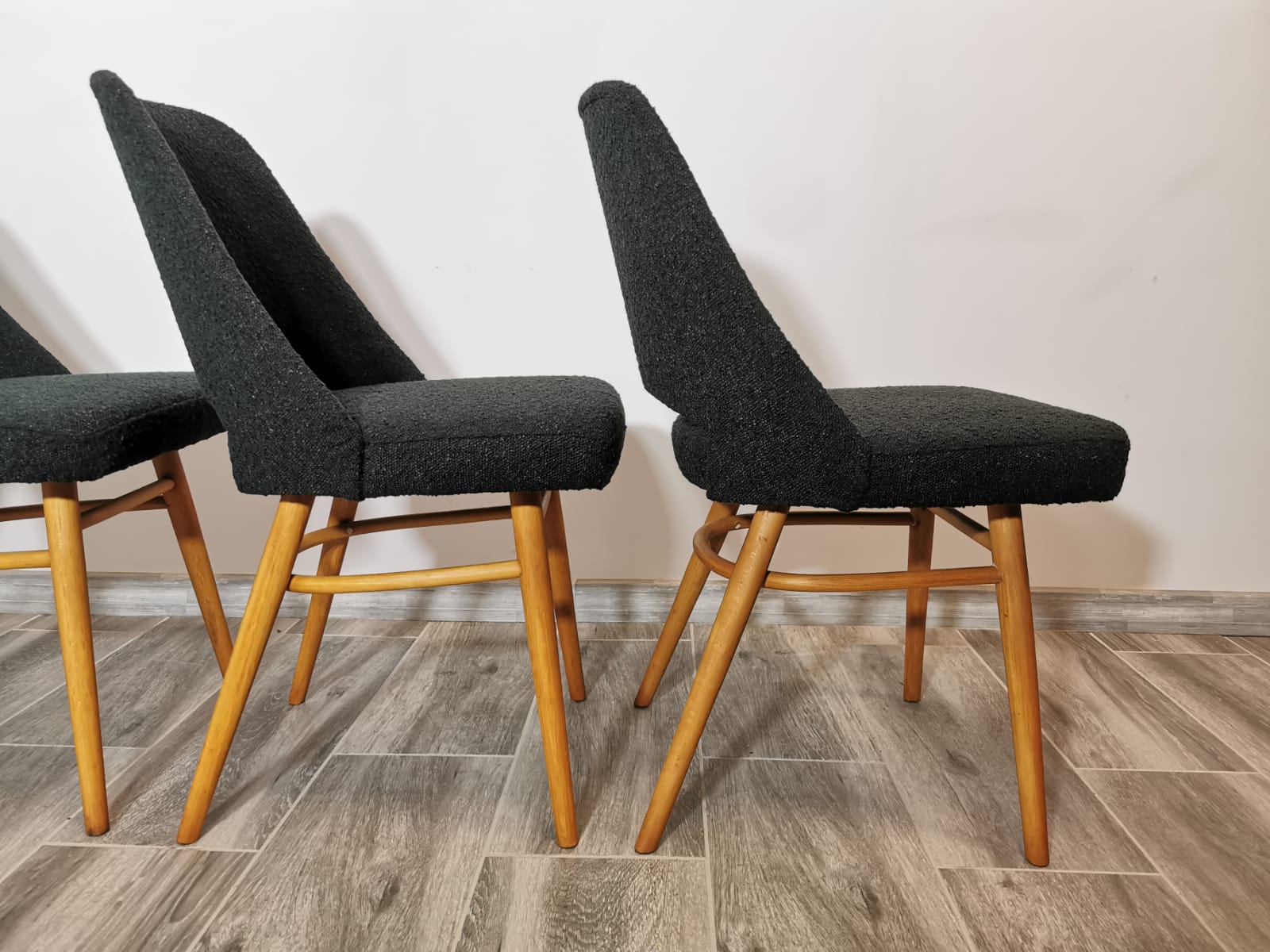 Restored dining chairs by Oswald Haerdtl