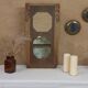 Art Deco kitchen storage cabinet