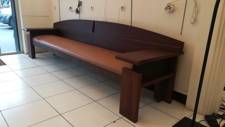 French Senate Bench, Luxembourg, 1972