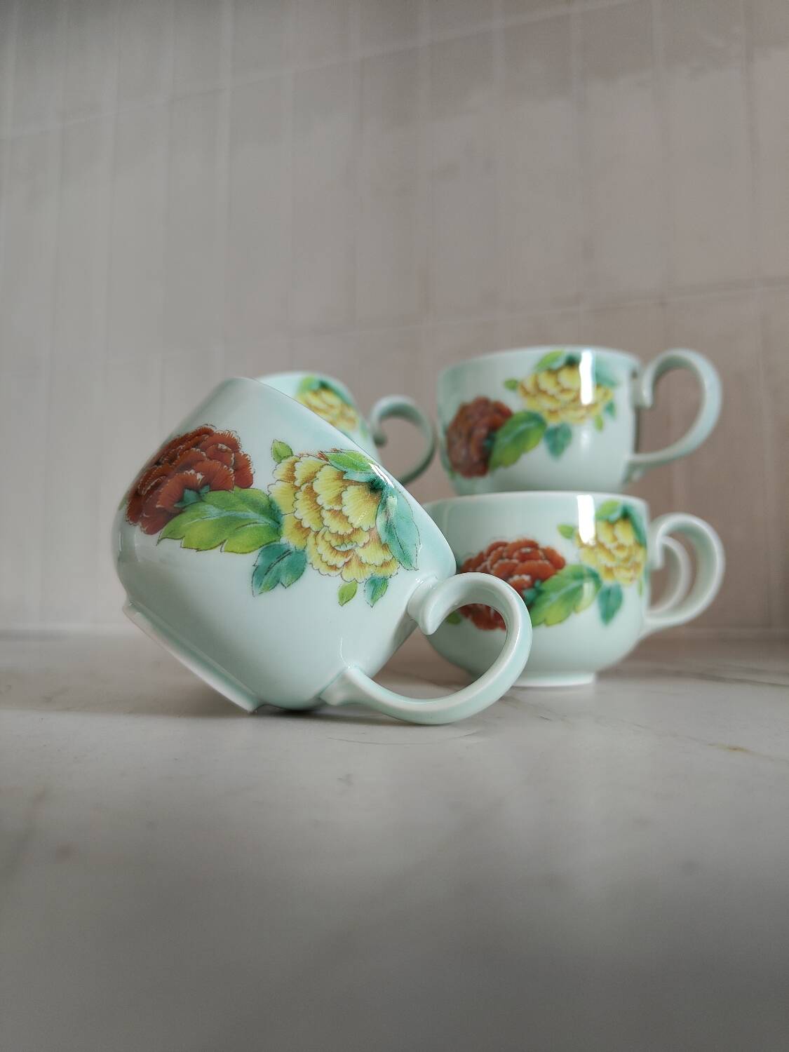 6 tasses à café