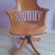 Fauteuil de bureau pivotant dit " américain " époque  1930/40