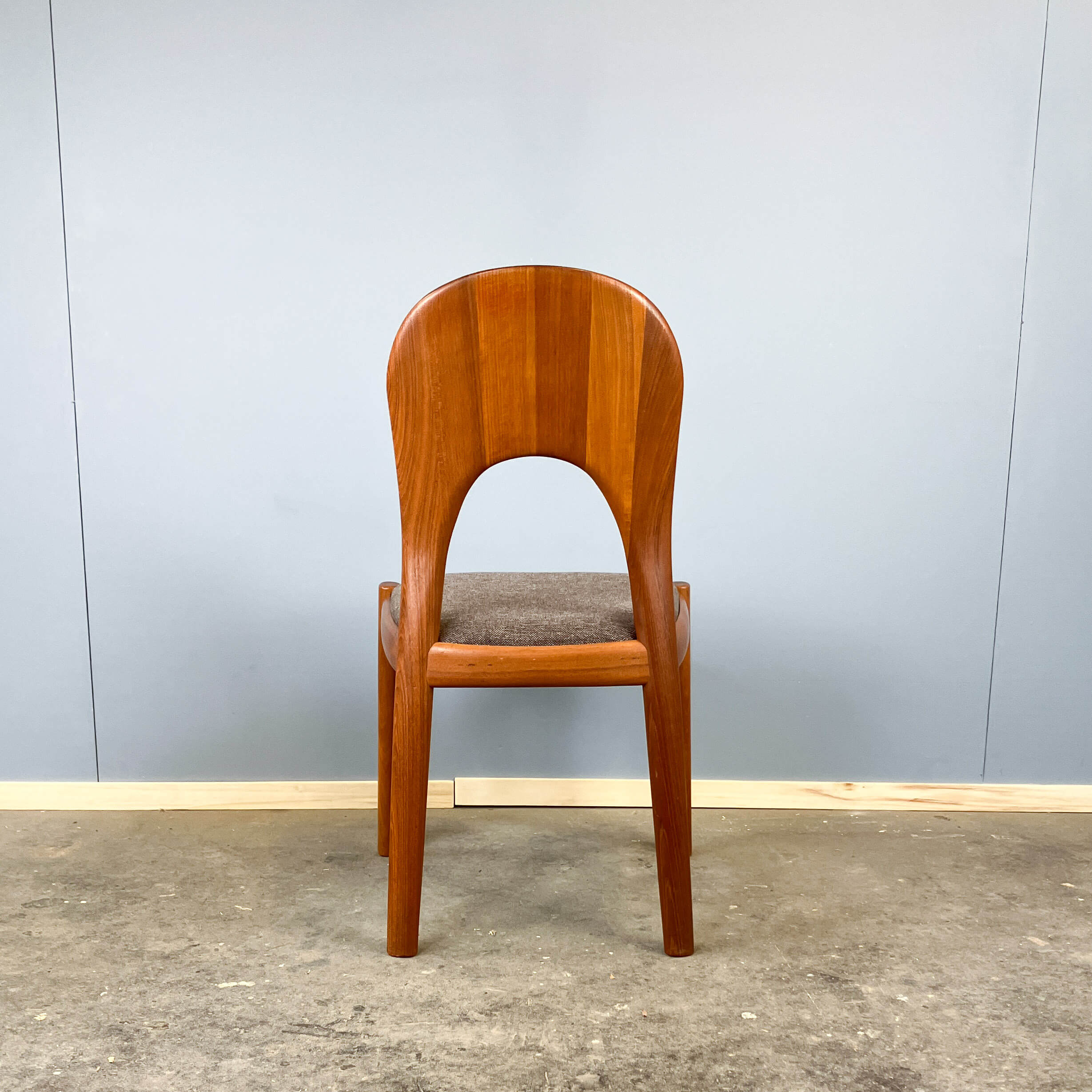 4 'Ole' dining chairs by Koefoeds Hornslet Møbelfabrik, teak, 1960s