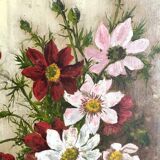Flower bouquet painting