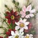 Peinture bouquet de fleurs