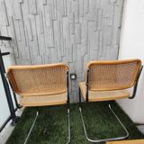 Set of 4 Cesca B32 chairs by Marcel Breuer