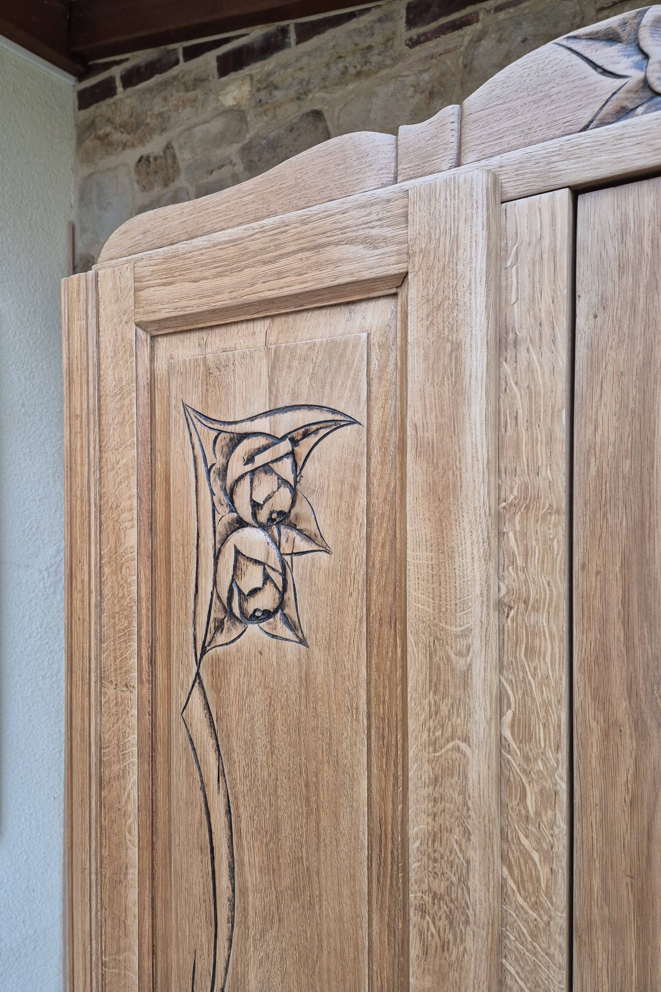 Parisian art deco wardrobe