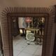 Miroir en rotin 112 x 86cm