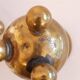 Pair of Scandinavian brass candlesticks from Gusum 1970