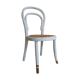 Children's tuna cannage chair renovated in sky blue