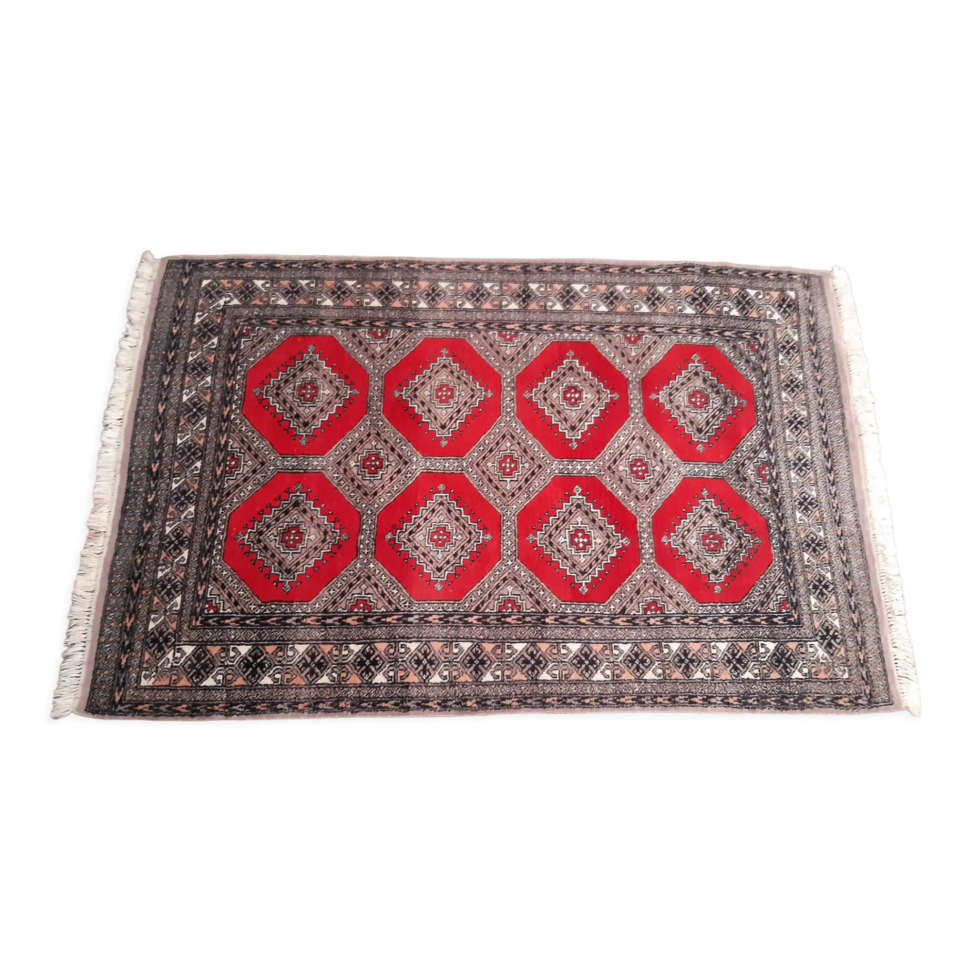 Old oriental carpet 189x123cm