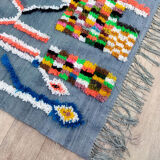 Tapis berbère marocain fait main 250 x 182 cm