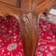Louis XV style carved oak secretary 1930s