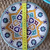 3 vintage oriental plates