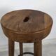 3 brutalist bar stools