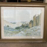Gold frame