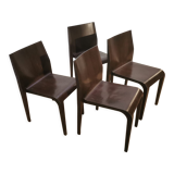 Suite of 4 Laleggera chairs, Alias