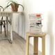 Plastic tripod stool