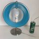 Vintage 1980 Kare Moon blue lamp - 37 cm