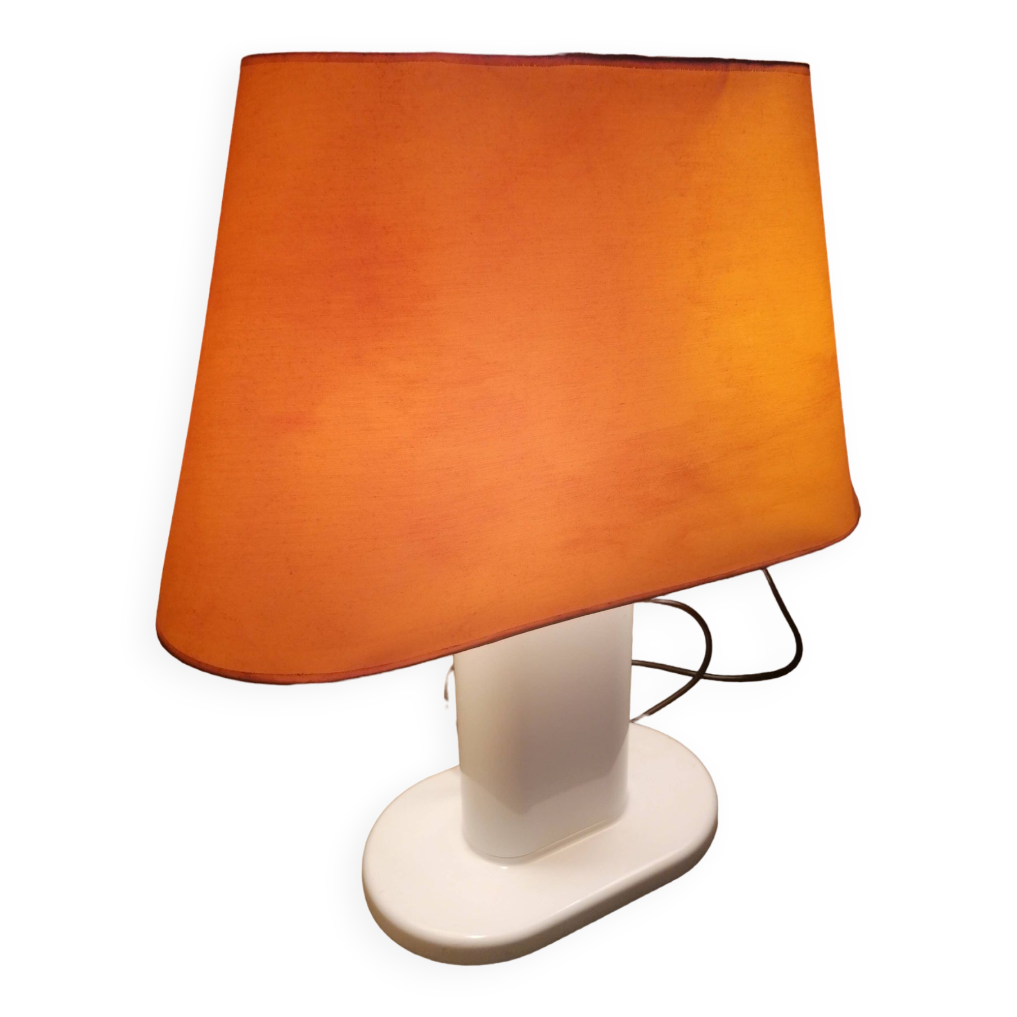 Post modernist table lamp by designer harvey guzzini 1970/80