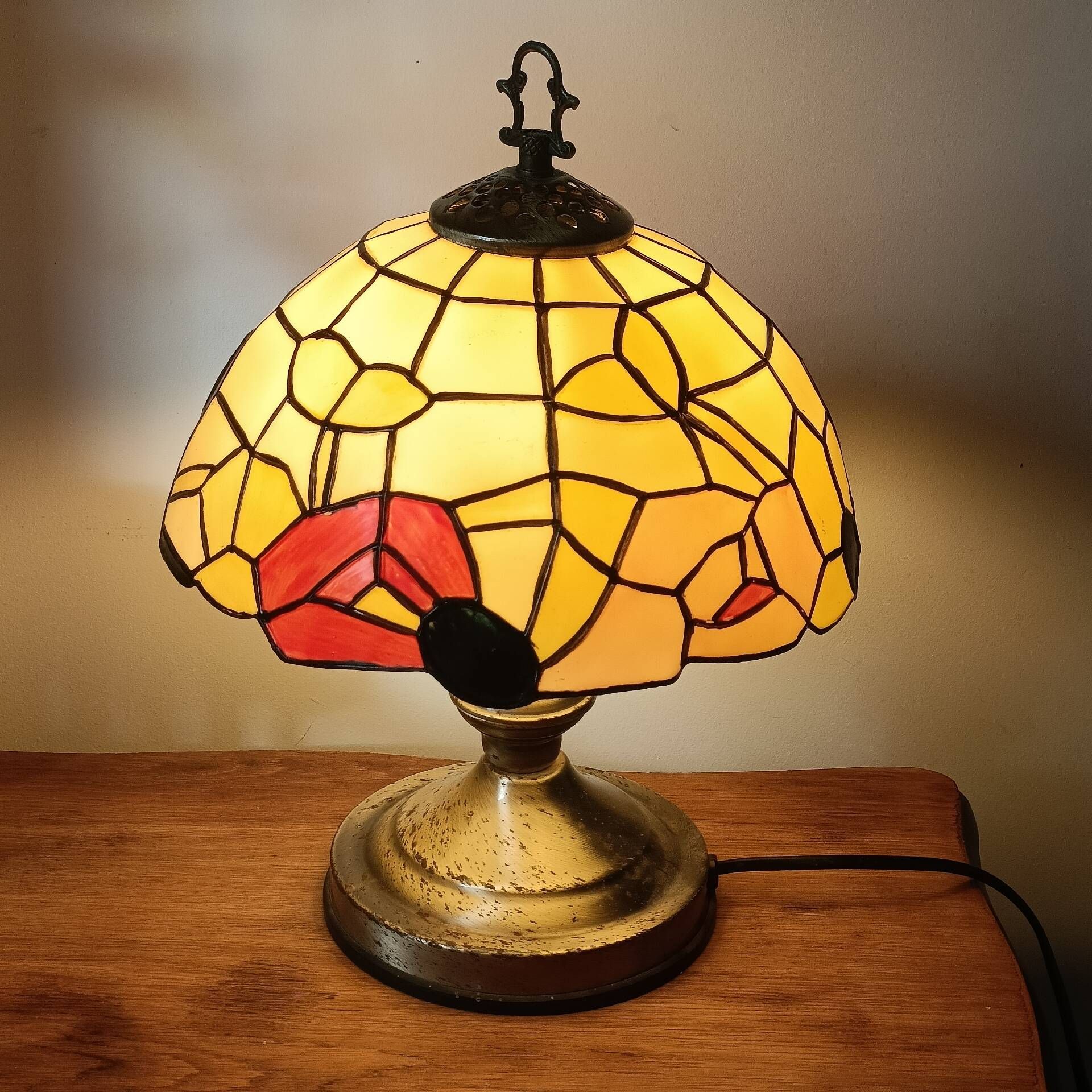 Tiffany-style lamp