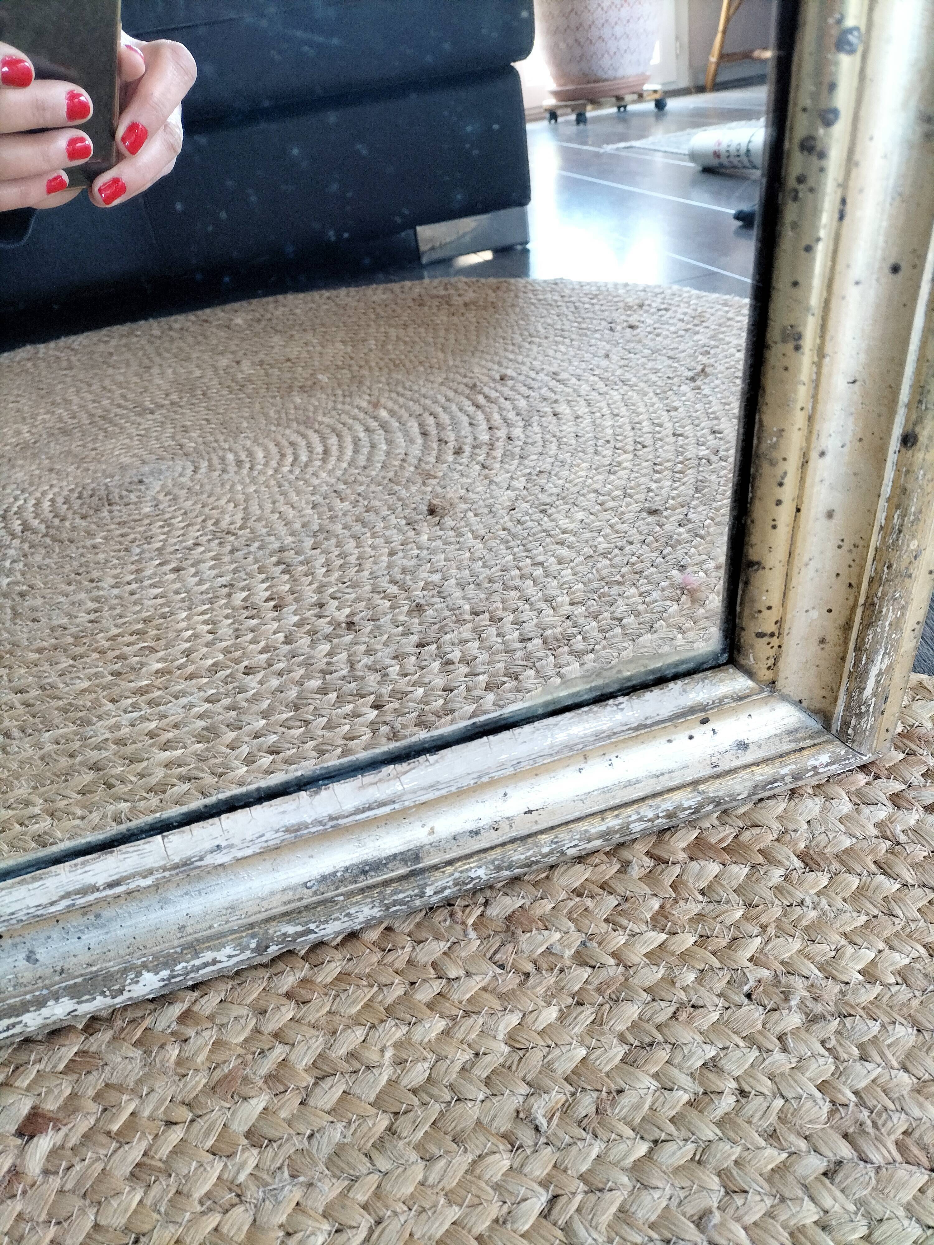 Gilded Louis Philippe mirror