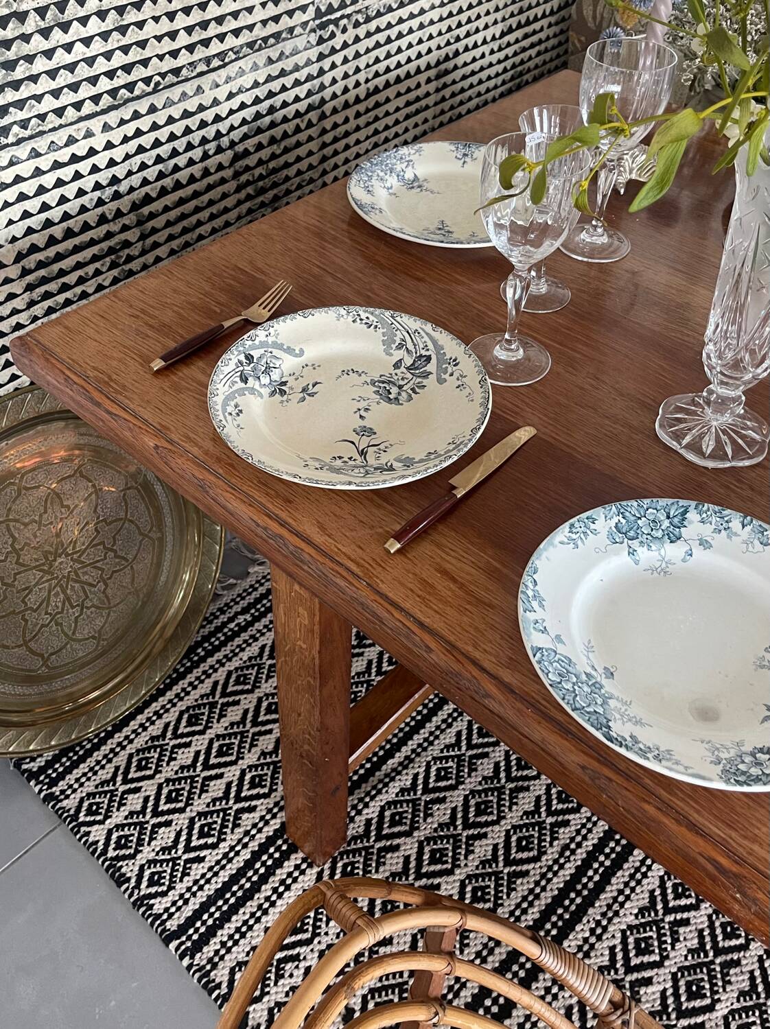 Table de ferme 160cm