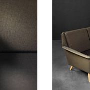 Vintage Mid-Century Danish Modern Brown 3-Seater Sofa by Folke Ohlsson