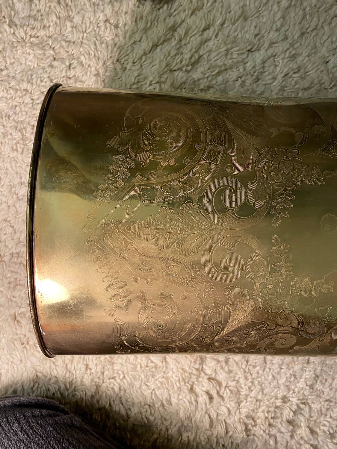 19th century art nouveau umbrella stand