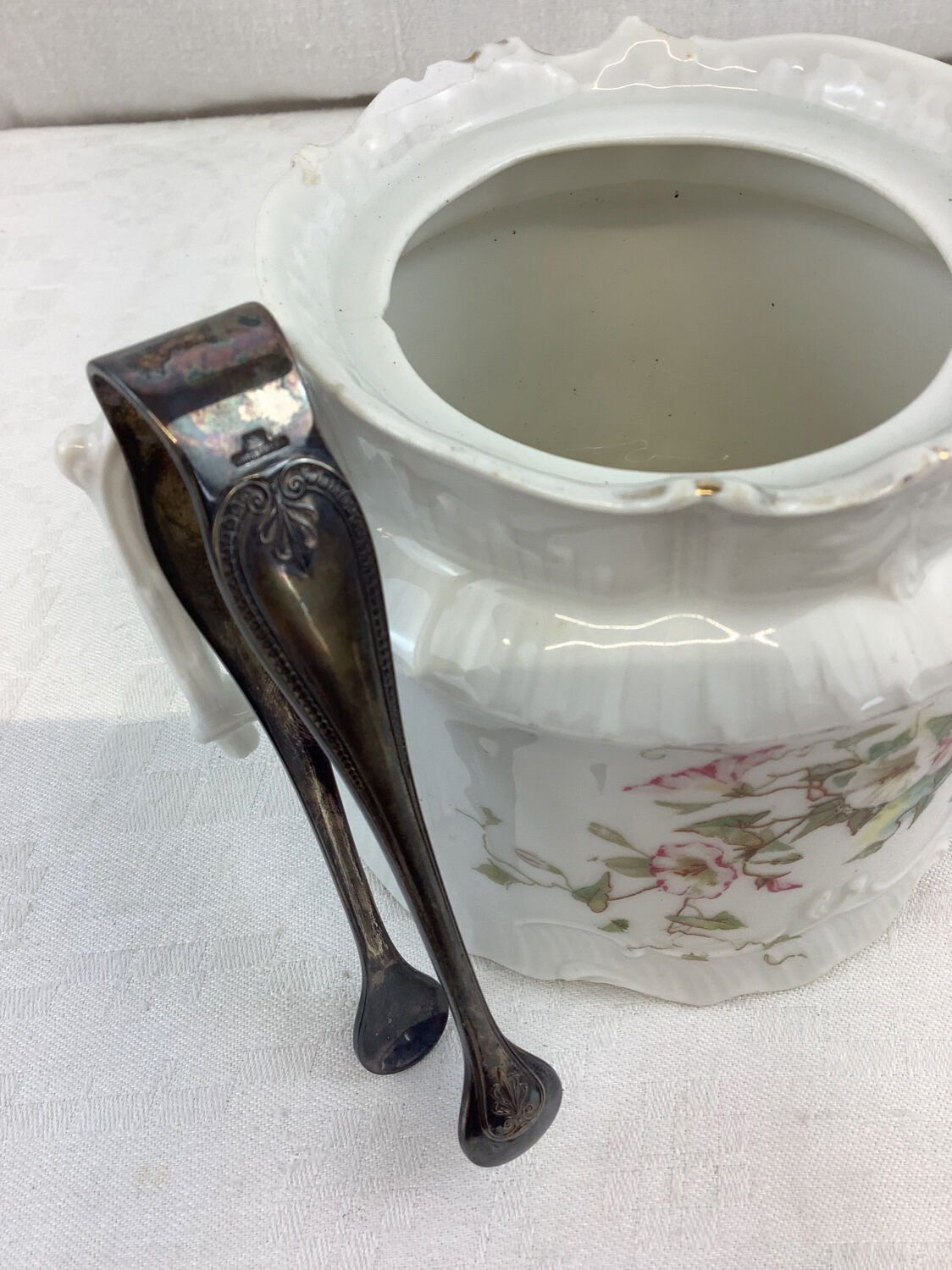 Silver sugar tongs Fabrique Christofle