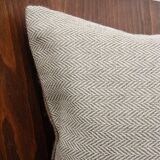 Cushion in linen pattern chevron 40 x 40 cm