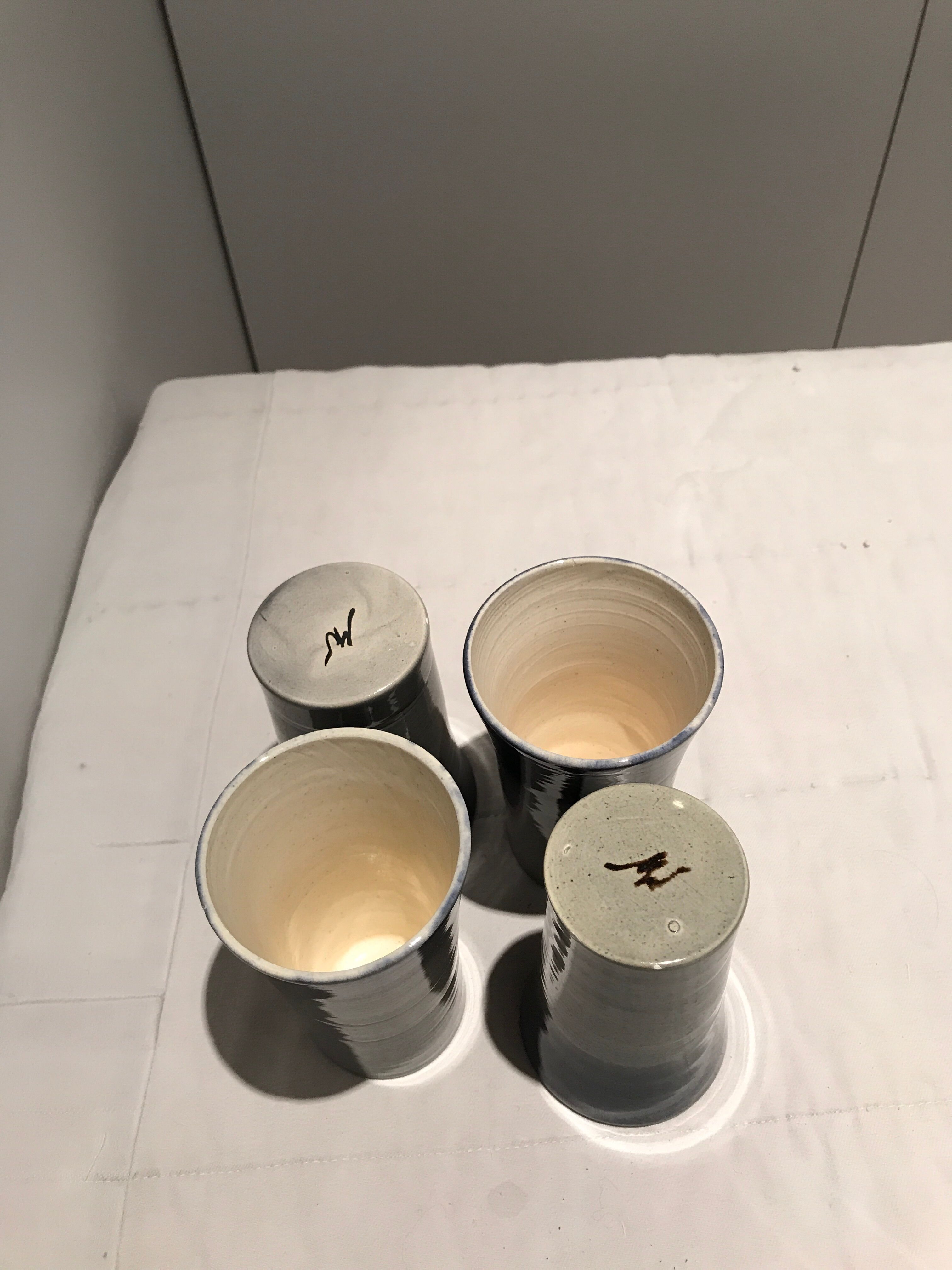 Ensemble de 4 mugs tie and dye