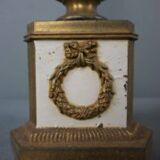 Antique columnar lamp