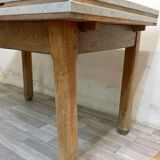 Farm in 1950 zinc table