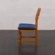 Razor Blade Chairs by Henning Kjaernulf for Nyrup, Denmark 1960s