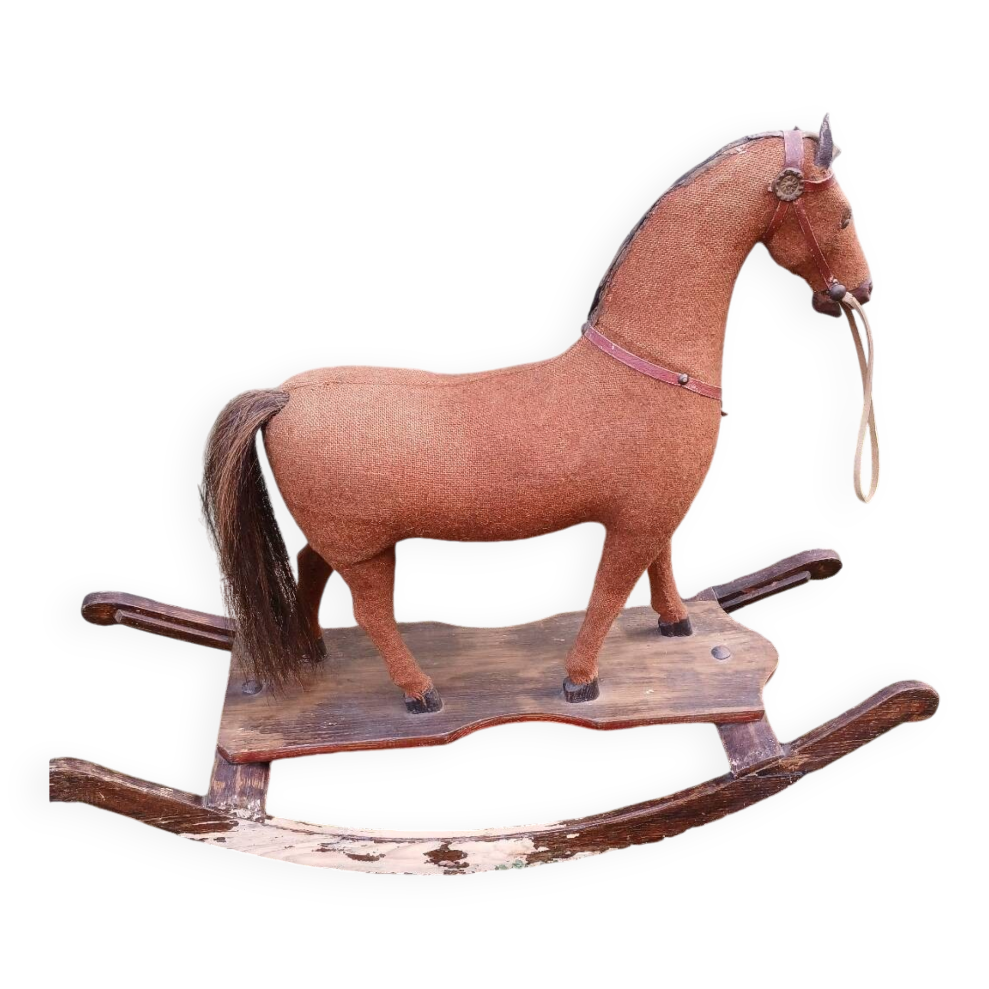 Antique rocking horse