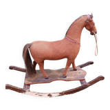 Cheval à bascule ancien