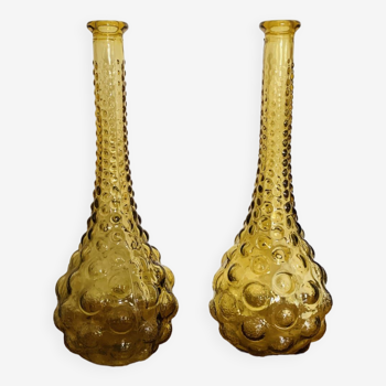 Pair of Empoli Italy vases