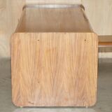 Left corner desk in Brazilian wood Mid Century Modern style