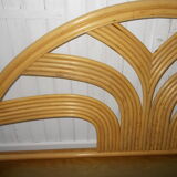 Rattan headboard