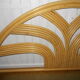 Rattan headboard